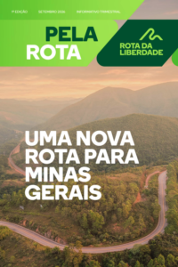 Capa do Boletim Trimestral Pela Rota, primeira edição